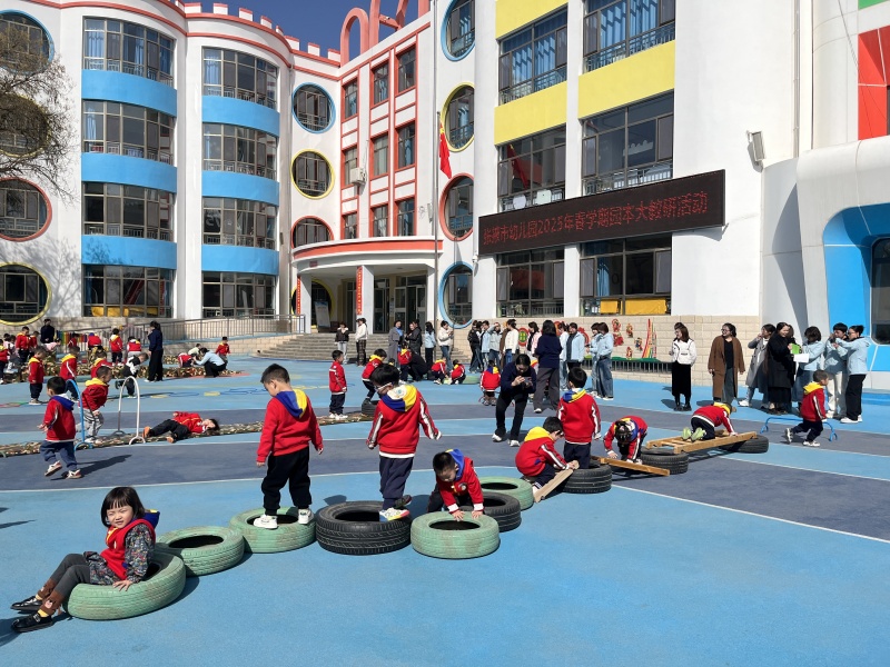 张掖市幼儿园：教研赋能 结对共促